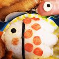 ゆるмαмα's cooksnap of when they made 簡単☆可愛い♪キャラ弁当☆こいのぼり弁当.