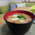 Yukiまむ's cooksnap of when they made なめこと長いものとろとろお味噌汁.