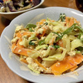 まなポコ's cooksnap of when they made 豆腐とツナと野菜のマヨネーズ醤油炒め.