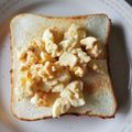 もかろーる♪'s cooksnap of when they made 和風テリヤキたまごトースト.