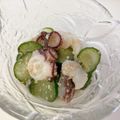 326rei's cooksnap of when they made 胡瓜とタコの酢の物♡子供にも食べやすい♡.