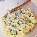 お豆ママ♡'s cooksnap of when they made 学校給食☆子供大好き♡マカロニサラダ.