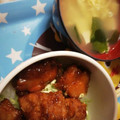 海のさち's cooksnap of when they made 唐揚げリメイク！めんつゆで簡単唐揚げ丼★.