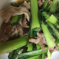 とまえさん's cooksnap of when they made 中華風☆豚コマ小松菜炒め.