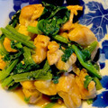 まぐだれーな's cooksnap of when they made 鶏肉とほうれん草の甘辛バター炒め.