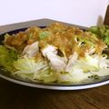 ♡yucchi♡'s cooksnap of when they made レンジで簡単。鶏胸肉で棒棒鶏.