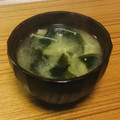 Asato★'s cooksnap of when they made えのきとワカメの味噌汁♪.