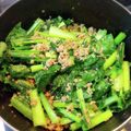 ばぁんすあん's cooksnap of when they made 小松菜と豚ひき肉の辛み味噌炒め.