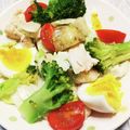 matiyo's cooksnap of when they made 春キャベツと新じゃがのデリ風サラダ.