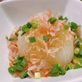 あちゃママ♡'s cooksnap of when they made レンジで簡単！まるごと新たまねぎの副菜.