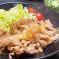 ☆GSSQHY☆'s cooksnap of when they made 豚こまの♡生姜焼き♡.