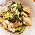 atomog's cooksnap of when they made ささみときゅうりのおろし大葉和え*+.