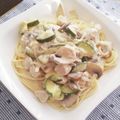 ぷりんの口笛's cooksnap of when they made 濃厚チキンクリームパスタ.