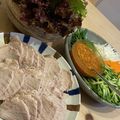 akahihi's cooksnap of when they made 圧力鍋で簡単！豚モモ肉のヘルシーポッサム.