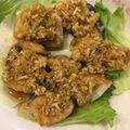 在宅勤務のおじさん's cooksnap of when they made さわらのから揚げ　香味ねぎソースかけ♪.