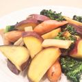 イエローバード's cooksnap of when they made 甘辛くてほくほく♪薩摩芋ウィンナー炒め.