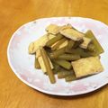 ＊ゆか＊07's cooksnap of when they made ふきと油揚げの煮物.