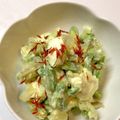 クックY17585☆'s cooksnap of when they made アボカドと数の子わさび漬けのクリチ和え.
