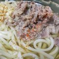 yoka_nice's cooksnap of when they made 肉うどんの「肉」.