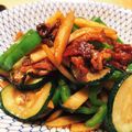烏龍茶梅's cooksnap of when they made 新じゃがとピーマン豚肉オイスター炒め.