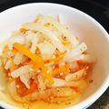 ごはん好きパンも好き's cooksnap of when they made 【簡単】すぐに食べれる即席紅白なます♡.