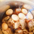 Blue12345's cooksnap of when they made インスタントポットで豚の角煮.