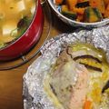 mayuzoーー's cooksnap of when they made フライパンで簡単！サーモンのホイル焼き.