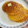 うさまる．'s cooksnap of when they made 米粉を使ったかぼちゃのパンケーキ.