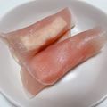 midori_'s cooksnap of when they made 酒のさかな♪生ハム&クリームチーズ巻き.