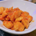クックDXFVXK☆'s cooksnap of when they made 鶏ささみのエビチリに見えるかな風(^^;.