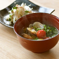 Nakatojias's cooksnap of when they made あさりの白だしスープボンゴレパスタ風簡単.