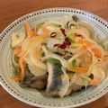 moripu's cooksnap of when they made 人参たっぷり！鯵の南蛮漬け.