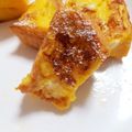 ハチミツらて's cooksnap of when they made リッチな朝に♪トロトロフレンチトースト.