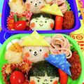 S＊mama♡'s cooksnap of when they made 簡単！可愛い♪キャラ弁☆こどもの日弁当♪.