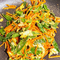 プチシュ's cooksnap of when they made 絹さやしりしり？.