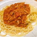 bacha3's cooksnap of when they made トマト缶で！簡単＊本格ミートソース.