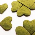 ももの❁'s cooksnap of when they made 型抜きしやすい米粉の抹茶クッキー.