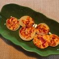 神風＊'s cooksnap of when they made 新玉ねぎpizza風オーロラチーズ焼き♪.