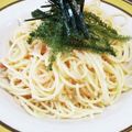 bell_'s cooksnap of when they made 海ぶどうと明太子のプチプチ和風パスタ.