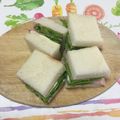 おはなすき's cooksnap of when they made 今朝はサンドイッチ弁当です.