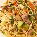 skwish's cooksnap of when they made 焼きそばんスパゲティ☆上海オイスター味.