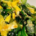 diosmio's cooksnap of when they made きゅうりと炒り卵の酢の物.