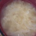 ﾌﾞﾚﾝﾀﾞ's cooksnap of when they made 新たまねぎのお味噌汁.