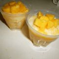 白いぐれーぷ's cooksnap of when they made マンゴーごろごろ♪マンゴープリン.