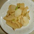 白いぐれーぷ's cooksnap of when they made 山芋のシャキシャキわさび醤油炒め.