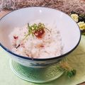 クックHG9V8Y☆'s cooksnap of when they made 簡単！ 食欲そそるツヤツヤ梅おこわ.