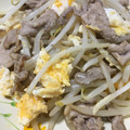 amileamila's cooksnap of when they made 豚肉ともやしの卵炒め.