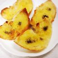 ふうはっちゃん's cooksnap of when they made ガーリックトースト★家にあるパンで！.
