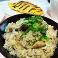 梅ちゃんばーちゃん's cooksnap of when they made 鮭茶漬けで炊き込みご飯.