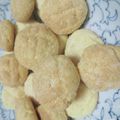 mikiya12's cooksnap of when they made 簡単❤HMでちっちゃいメロンパンクッキー.